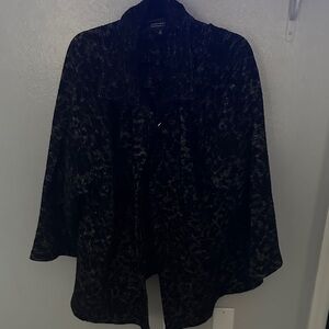 Jones New York Black and Gold Jacket